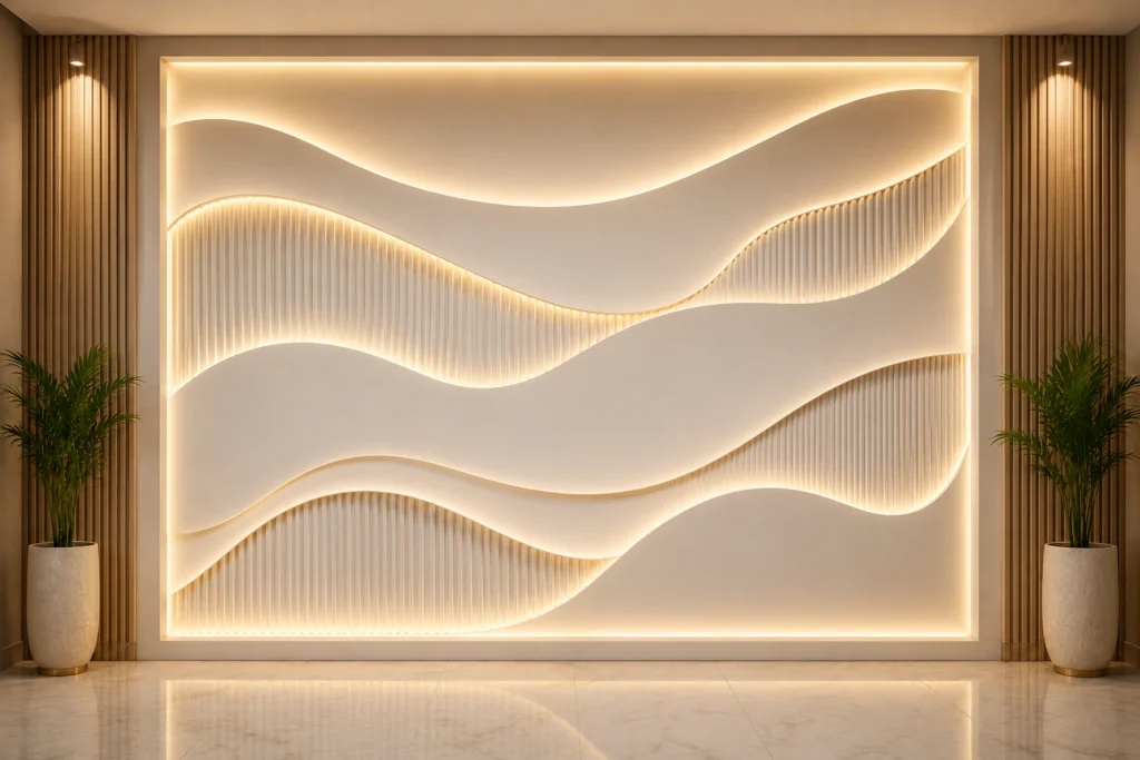 3D Backlight Wall Panels